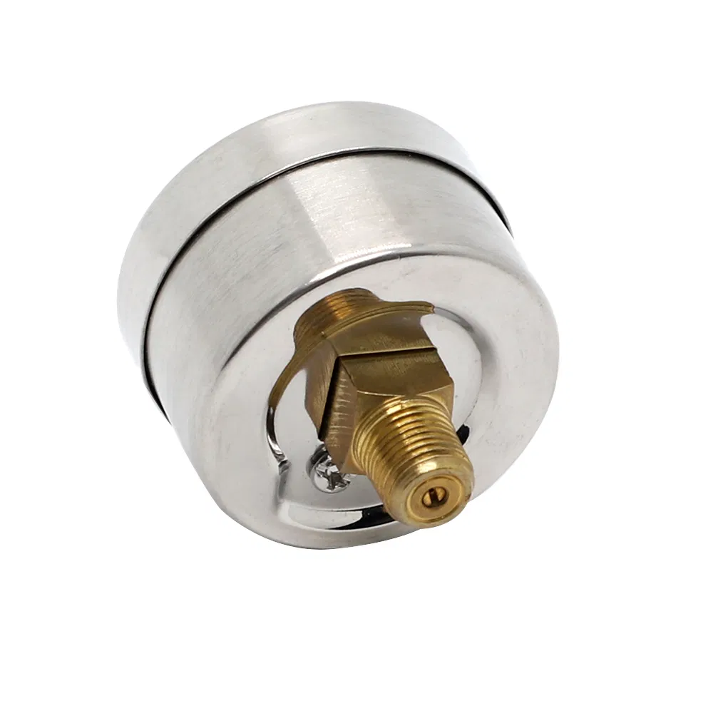 Electroplated Case Vacuum Pressure Gauge for Vacuum Pump Laboratory